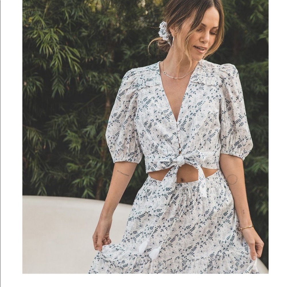 ISO cleobella amina top and skirt